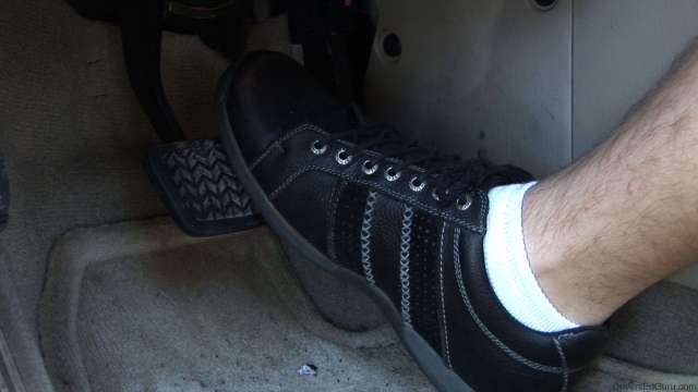 Foot on Brake